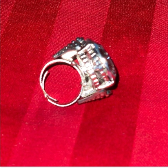 Oval diamond fashion ring adjustable size - Picture 5 of 6